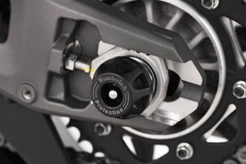Wunderlich DOUBLESHOCK Axle protector, Rear, Black