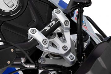 Wunderlich ERGO GS+ Handlebar Risers, 30mm, Silver