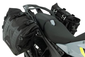 Wunderlich Luggage System X-Bag X32 with Rack Mounts, Set, Black