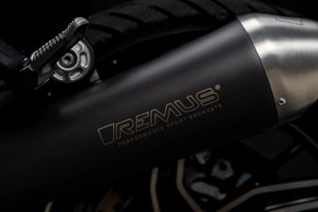 Remus RACING Powercone Sport Exhaust,  Stainless Steel, Black