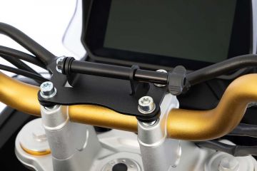Wunderlich Handlebar Clamp Device Mount, F450 GS, Black