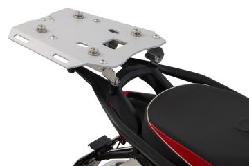 Wunderlich EXTREME Top Case Rack, Silver, Multistrada