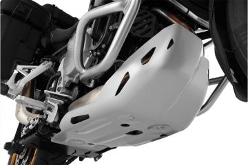 Wunderlich Extreme Skid Plate, Silver (Euro4)
