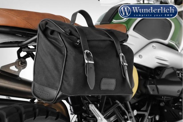 BMW Side Bag Black Collection (15 litres) buy cheap ▷ bmw-motorrad-boh
