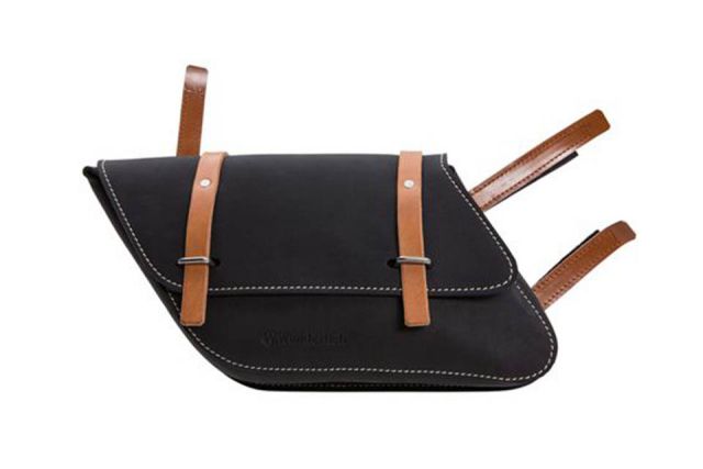 leather side satchel