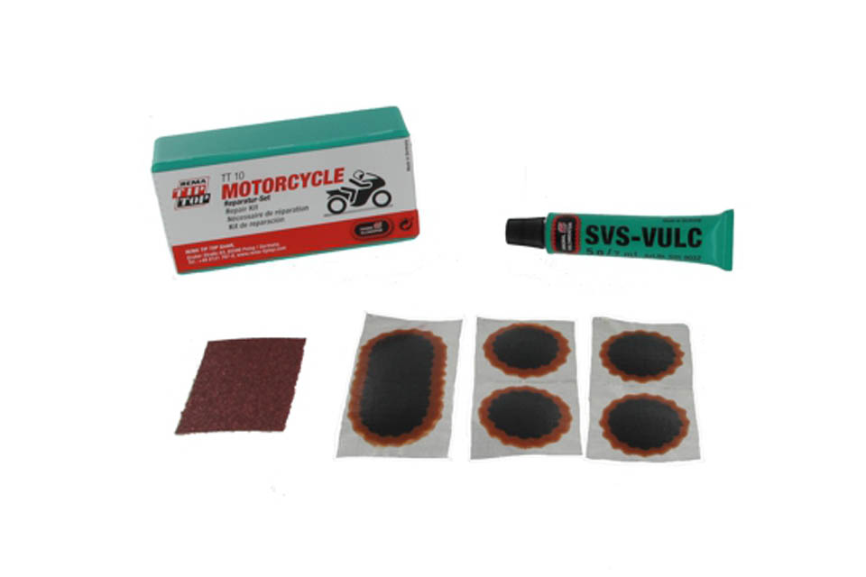 TipTop Motorcycle Tube Patch Kit Wheel and Tire