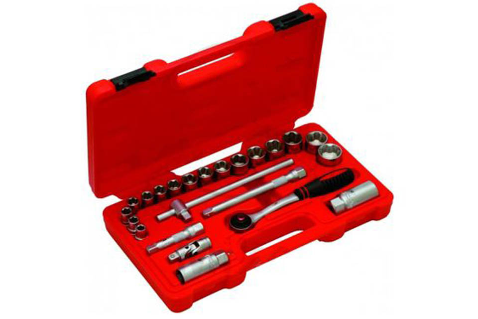 38 Inch Drive Socket Ratchet Set Motorcyle Tools