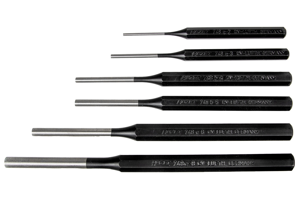 HAZET 6 Piece Drift Set Motorcyle Tools