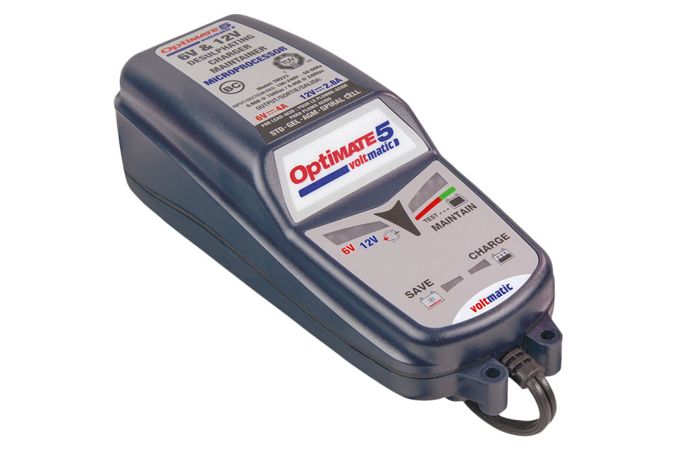 Optimate 5 バッテリーチャージャー 6V/12V OptiMate 6 12V/24V - テックメイトジャパン㈱