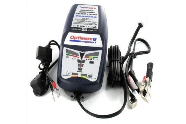 Tested: Optimate III motorcycle battery charger review