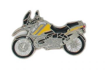 Pin R1100GS Silver/Yellow