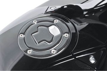 Fuel Cap Cover Set, Carbon Look