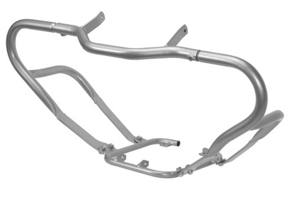 Highway Engine Guard Crash Bar Protector Silver Set Kit For BMW R1200RT 2005-13 