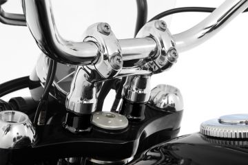 Wunderlich R18 Handlebar Risers, Black