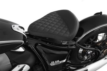 Wunderlich R18 RockBob Saddle, Black Leather, for RockBob Fender