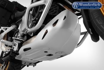 Wunderlich Extreme Skid Plate, Silver (Euro4)