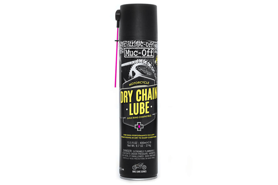MucOff Dry PTFE Chain Lube Motorcyle Maintenance