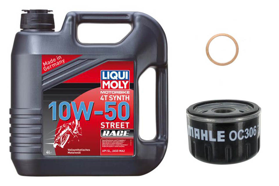 BMW R1200 HP2 10W50 Street Oil Change Kit