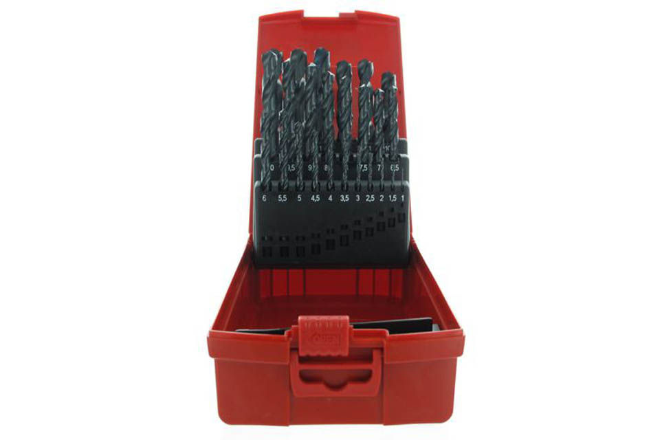 Metric Drill Bits, 25 piece set