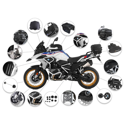 New Original BMW Motorrad Accessories 'Edition Black'.