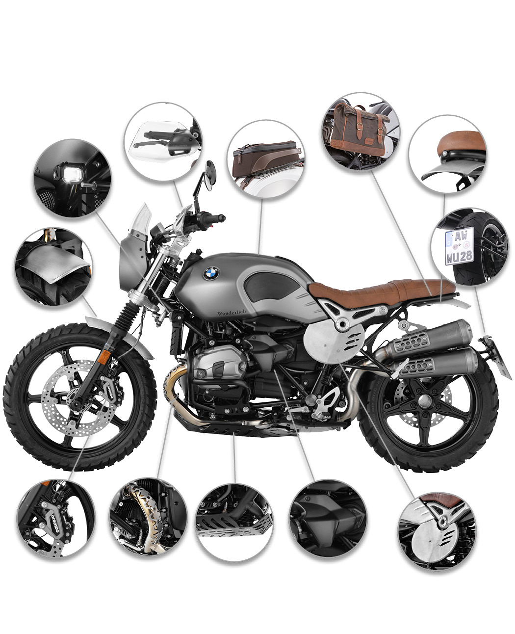 Wunderlichamerica.Com: R Ninet Scrambler Wunderlich Edition