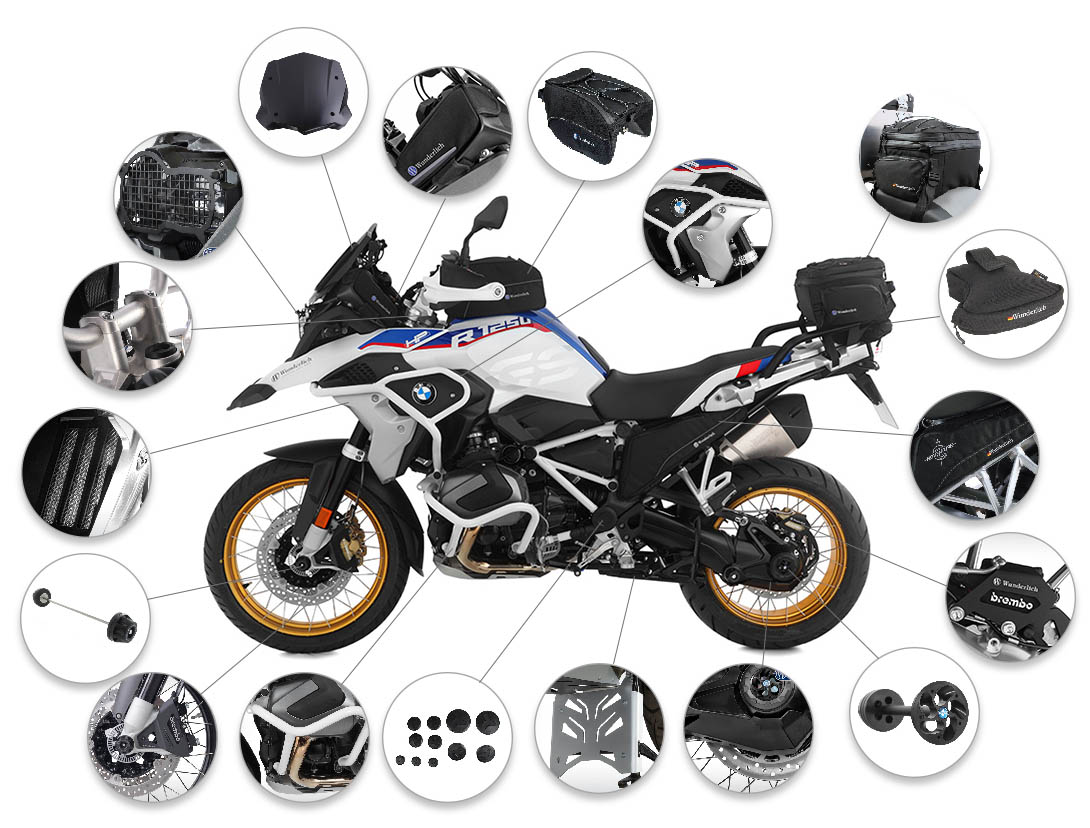 Pour Bmw Motorrad R1250gs Adventure 2019-2022 Accessoires moto Pièces  Housse 40 ans Gs / R 1250gs Aventure Gsa R 1250