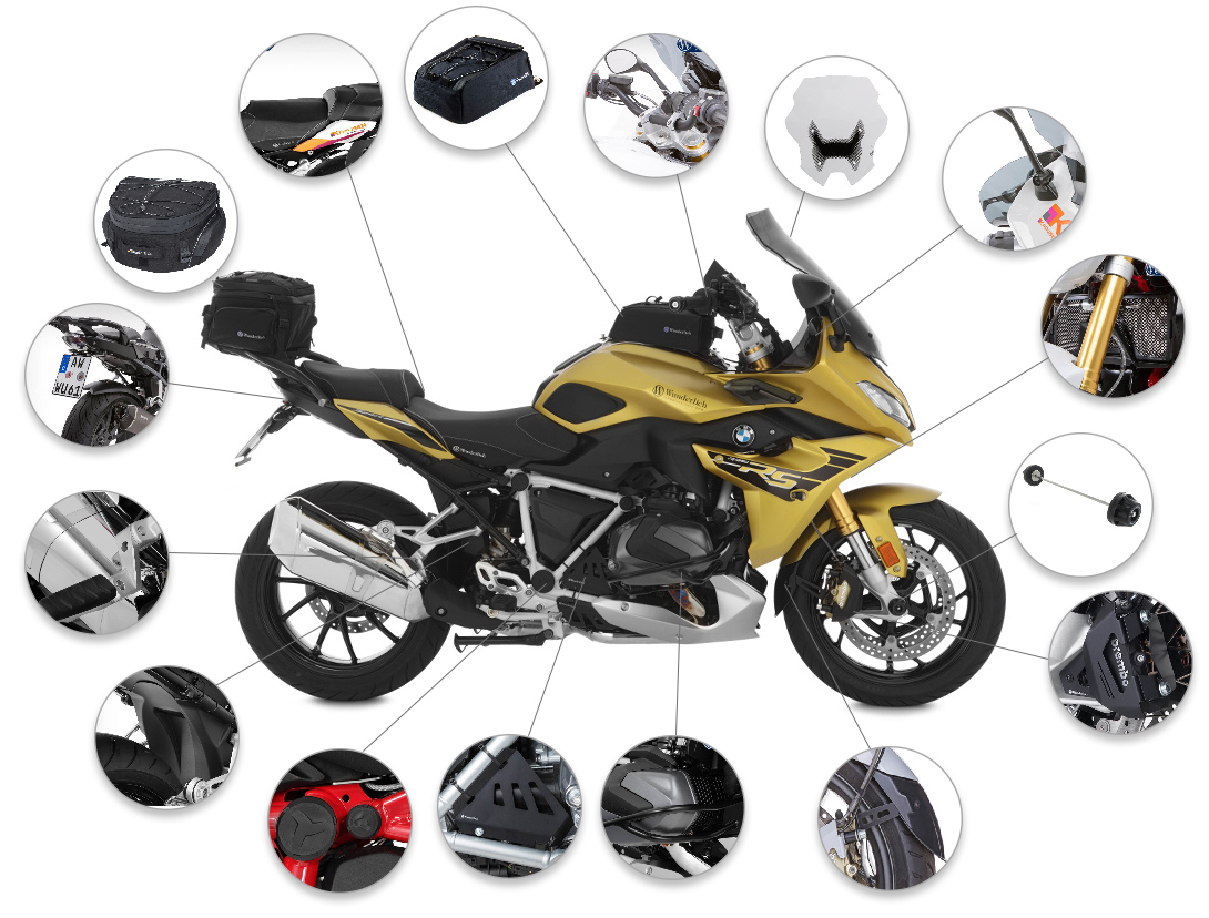 RS Motorcycle Solutions - Accessories suitable for BMW R1250 GS Adventure